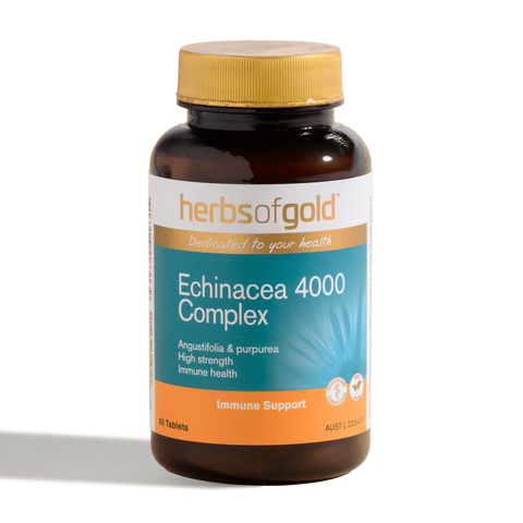 Herbs of Gold Echinacea 4000 Complex 60 Tablets
