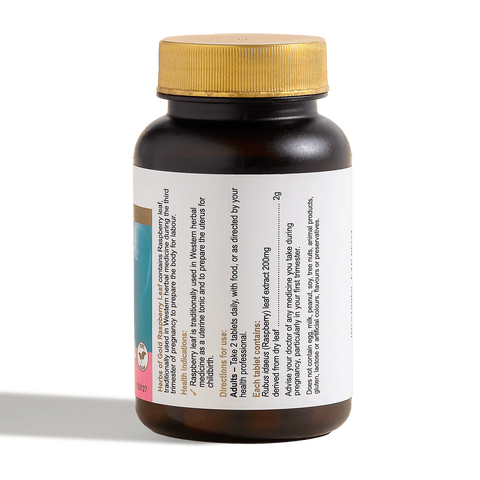 Herbs of Gold Raspberry Leaf 60 Tablets