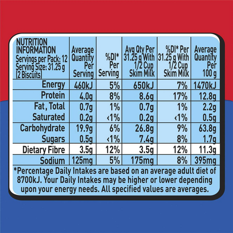 Uncle Tobys Vita Brits Breakfast Cereal Brits 375g