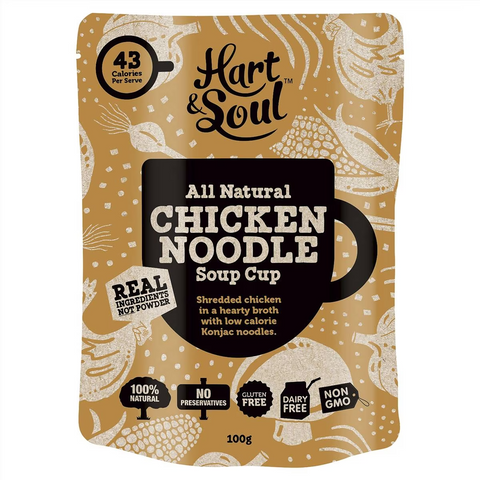 Hart & Soul Chicken Noodle Soup Pouch 100g