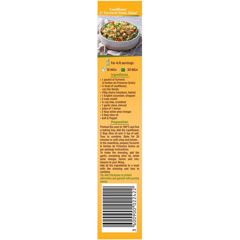 Tipiak Mediterranean Grains Turmeric & Herbs 145g