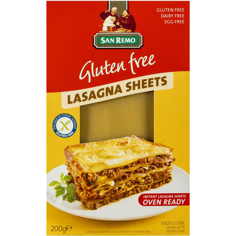 San Remo Lasagne Gluten Free 200g