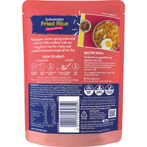 Tilda Indonesian Fried Rice 250g