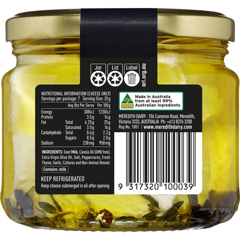Meredith Dairy Goats Cheese 320g