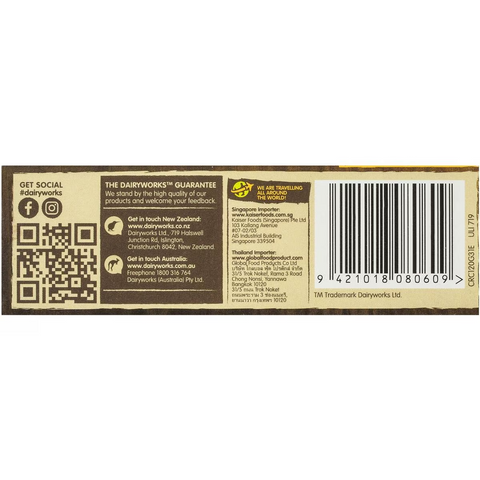 Dairyworks Colby Cheese & Rice Crackers 4x120g