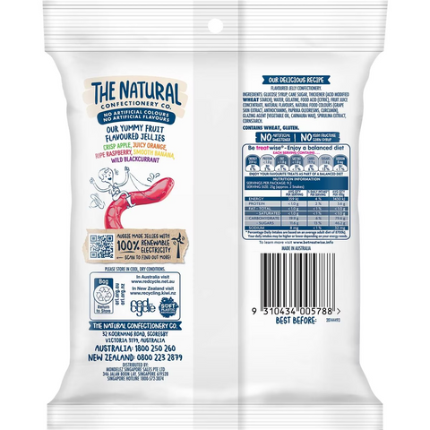 The Natural Confectionery Co. Snakes Lollies 230g