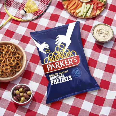 Parker's Oven Baked Wheat Pretzel Twists Share Pack 200g