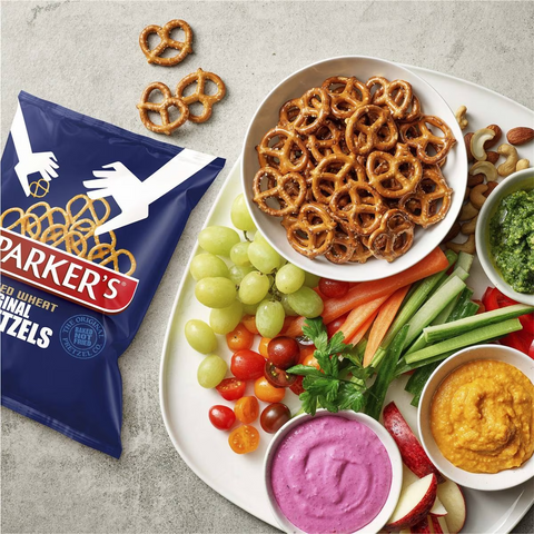 Parker's Oven Baked Wheat Pretzel Twists Share Pack 200g