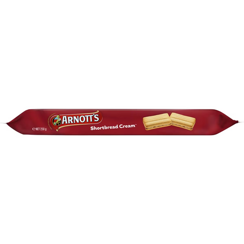 Arnott's Shortbread Cream Biscuits 250g