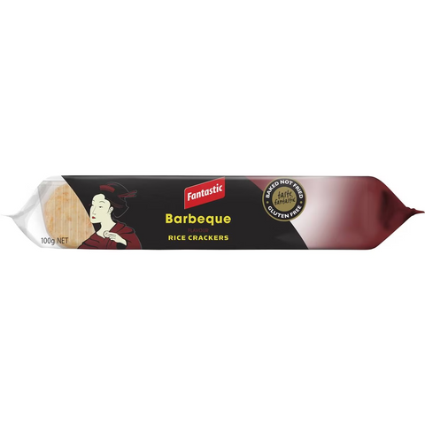 Fantastic Rice Crackers Bbq 100g