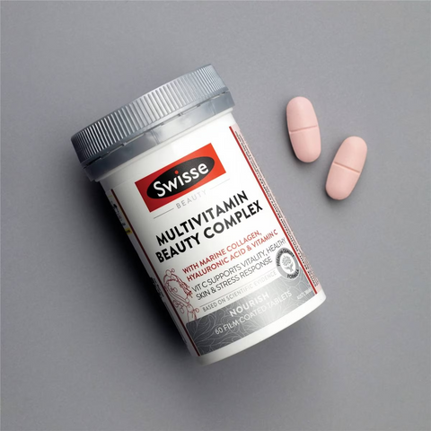 Swisse Beauty Multivitamin Beauty Complex Tablets For Skin 60 Pack