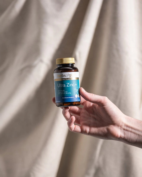 Herbs of Gold Ultra Zinc + 60 Capsules