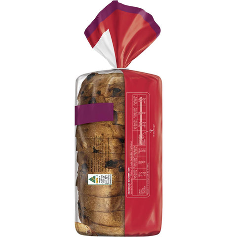 Tip Top Raisin Fruit Bread Loaf Toast 520g