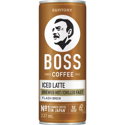 Suntory Boss Coffee Iced Latte 237ml