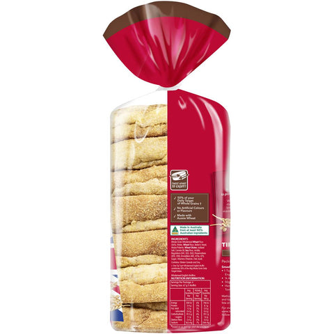 Tip Top English Muffins Wholemeal 6 Pack