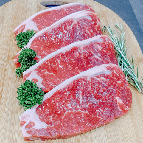 100 Day Grain Fed New York BBQ Steak 4 x150g