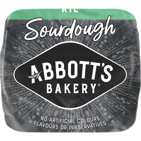 Abbott's Bakery Sourdough Rye Bread Slice Loaf 760g