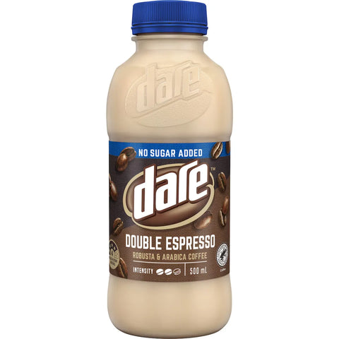 Dare No Added Sugar Double Espresso Iced Coffee 500ml