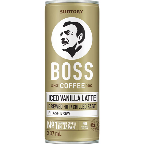 Suntory Boss Coffee Iced Vanilla Latte 237ml