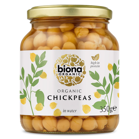 Biona Organic Chickpeas in Water - 350g