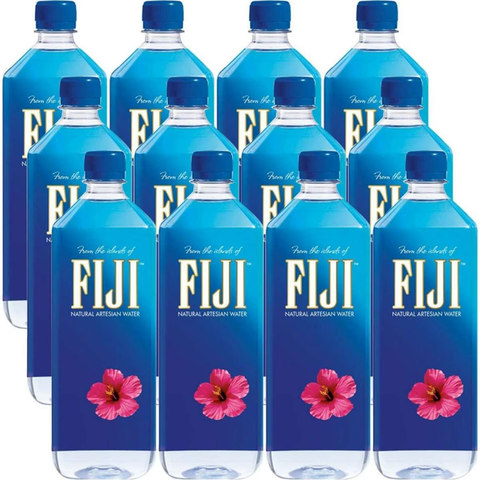 Fiji Water 1L Natural Artesian Water 12Pk