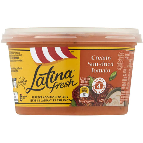 Latina Fresh Creamy Sun-dried Tomato Pasta Sauce 425g