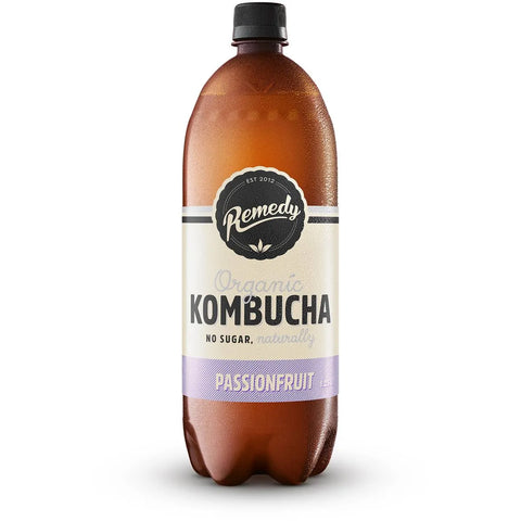 Remedy Organic Kombucha Passionfruit 1.25l