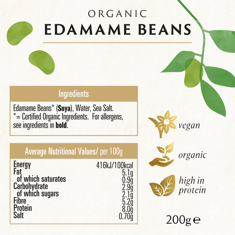 Biona Organic Edamame Beans Shelled - 200g