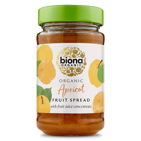 Biona Organic Apricot Spread - 250g