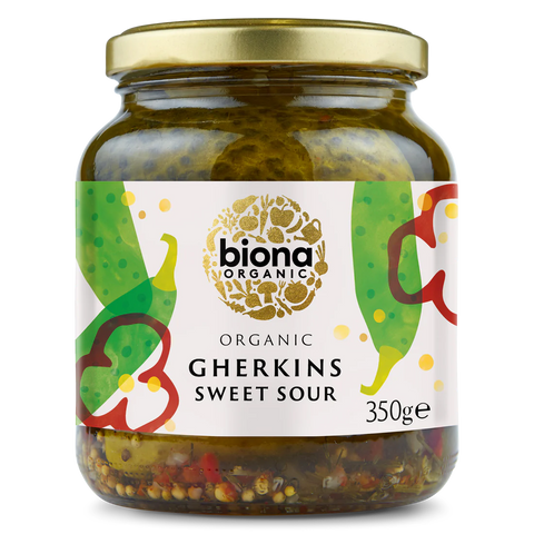 Boina Organic Gherkins Sweet Sour - 350g