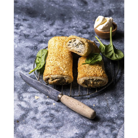 Herbert Adams Cream Cheese & Spinach Savoury Rolls 2 Pack