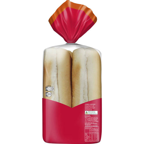 Tip Top Hot Dog Rolls 6 Pack 450g