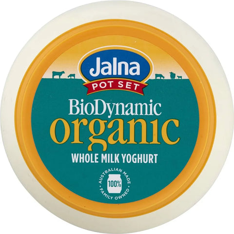 Jalna Biodynamic Organic Whole Milk Yoghurt 1kg