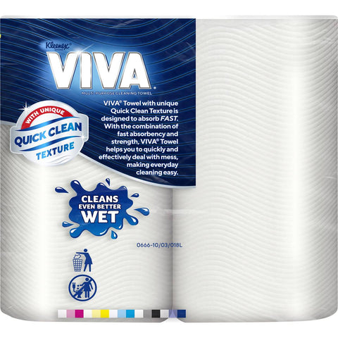 Viva Paper Towels 120 Sheets 2 Pack