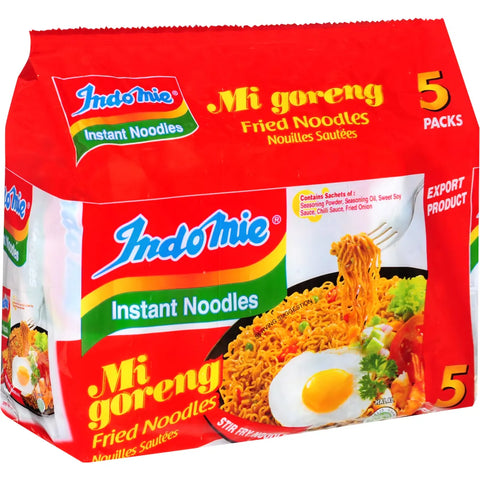 Indomie Mi Goreng Instant Noodles Fried Noodles 5 Pack 425g