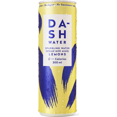 Dash Water Lemon Infused Sparkling Water 300ml X4