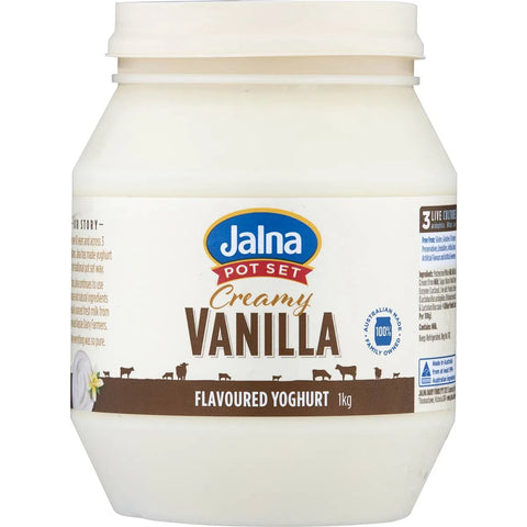 Jalna Premium Vanilla Yoghurt 1kg