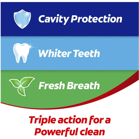 Colgate Toothpaste Triple Action Micro Cleaning 165g