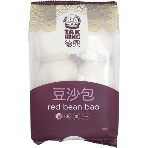 Tak Hing Red Bean Bao 6 Pack 355g