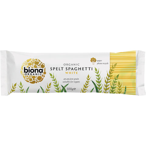 Biona Organic Spelt Spaghetti White - 500g