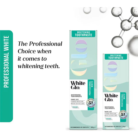 White Glo Professional White Whitening Toothpaste 115g