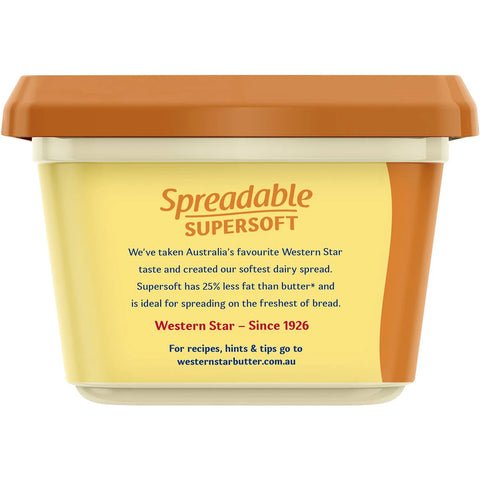 Western Star Spreadable Supersoft 375g