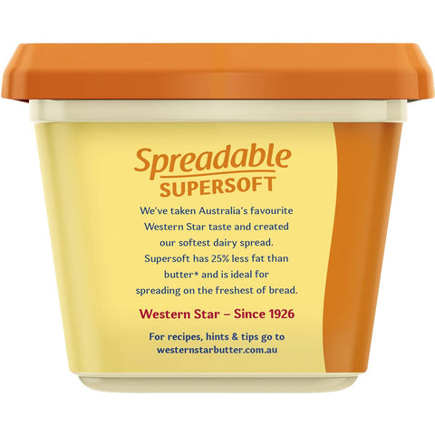 Western Star Supersoft Spreadable 500g