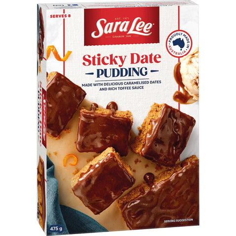 Sara Lee Sticky Date Pudding 475g