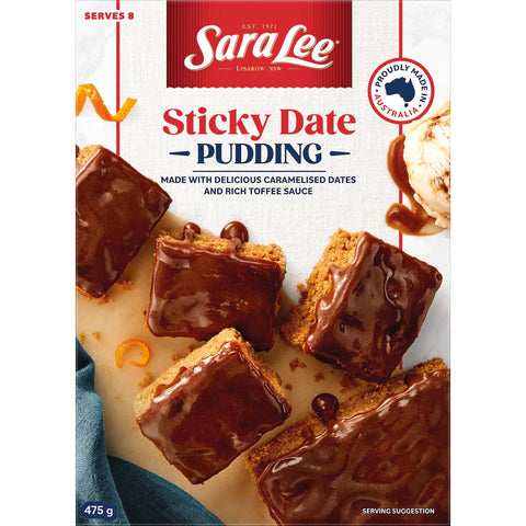 Sara Lee Sticky Date Pudding 475g