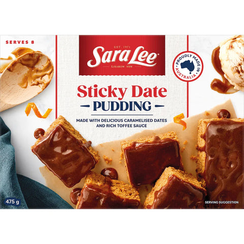 Sara Lee Sticky Date Pudding 475g