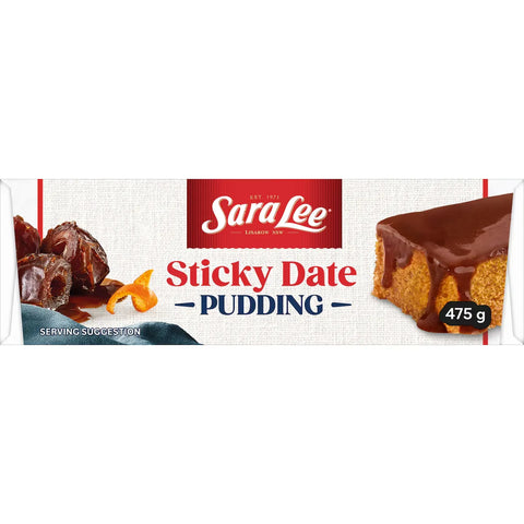 Sara Lee Sticky Date Pudding 475g