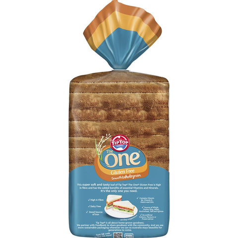 Tip Top The One Gluten Free Smooth Wholegrain Bread 550g