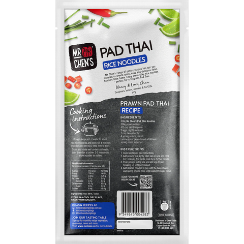 Mr Chen's Premium Pad Thai Noodles 300g