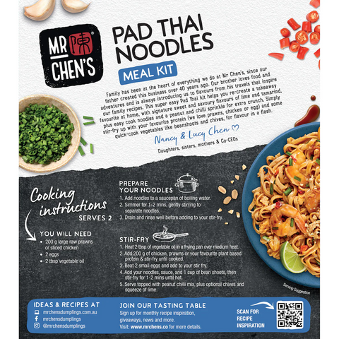 Mr Chen's Pad Thai Meal Kit 324g